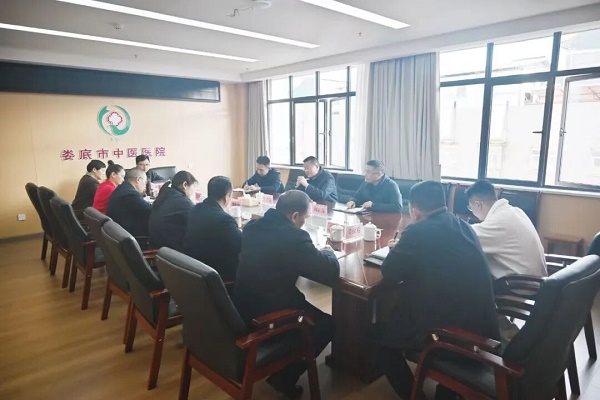 娄底市卫健委专题调研娄底市中医医院 助力中医药事业高质量发展